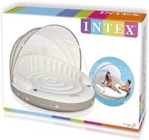 INTEX Canopy Island Inflatable Pool Float - Image 7