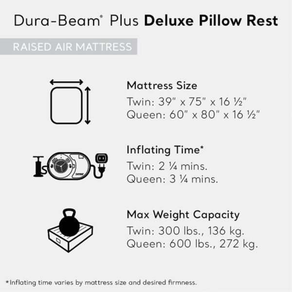 Intex  Dura-Beam Plus Deluxe Pillow - Image 4