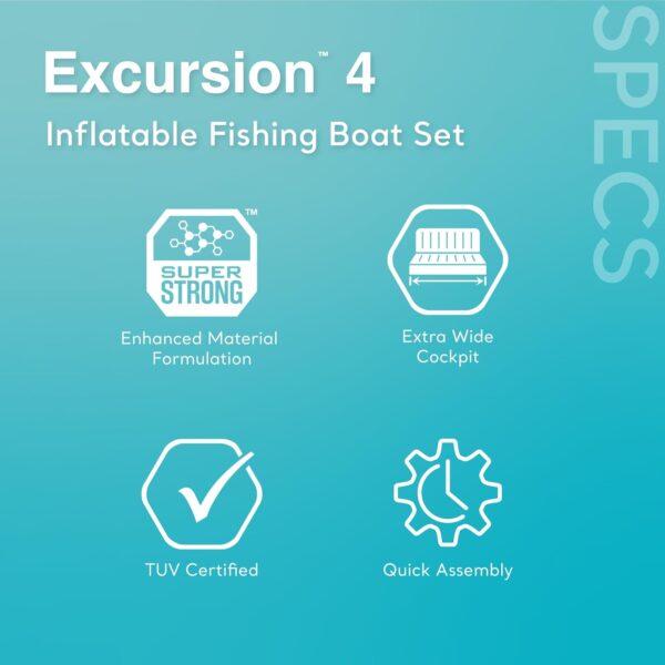 INTEX Excursion Inflatable Boat Series - Image 3