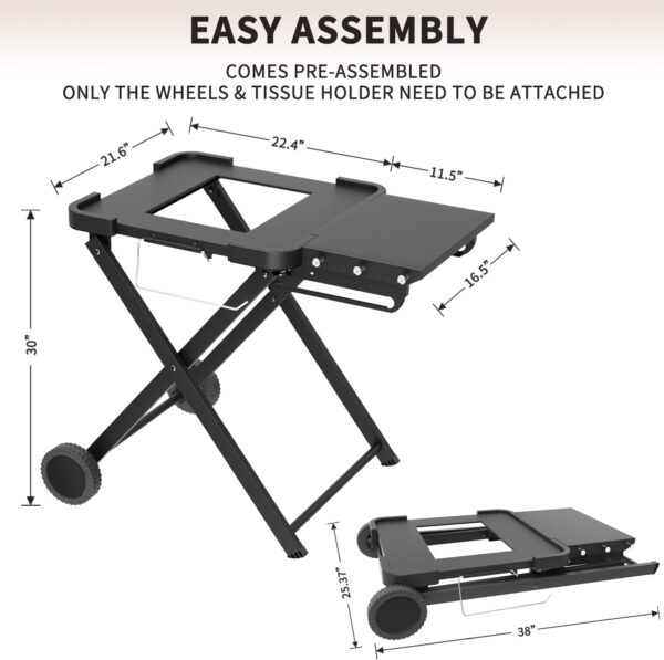 Grill Stand for Ninja Woodfire Outdoor-Grill - Image 6