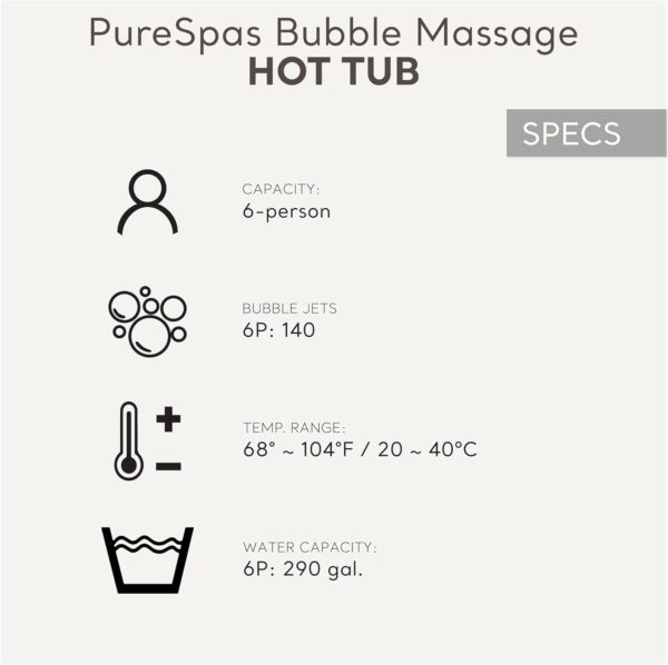 Intex PureSpa 6 Person Bubble Massage - Image 5