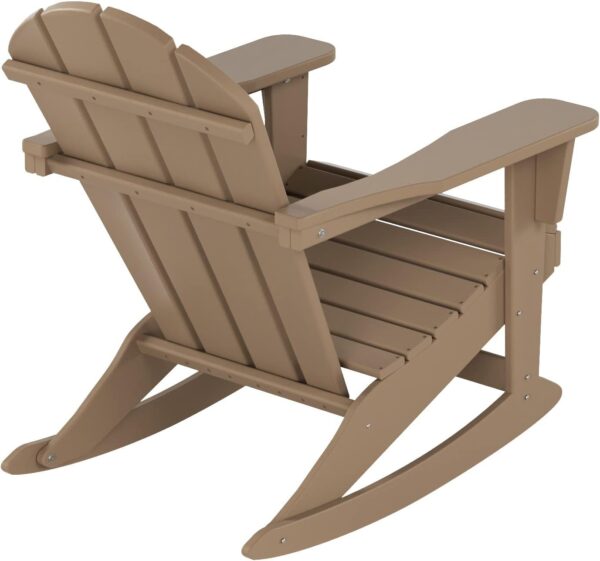 WestinTrends Malibu Outdoor Rocking Chair Set of 2 - Image 2