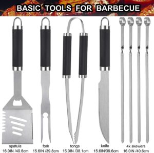 Grilljoy 24PCS BBQ Grill Tools - Image 6