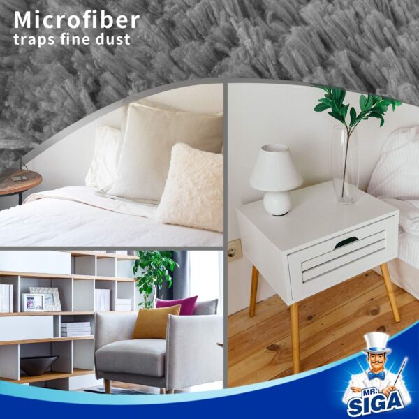 MR.SIGA Lint Free Microfiber Duster, - Image 8