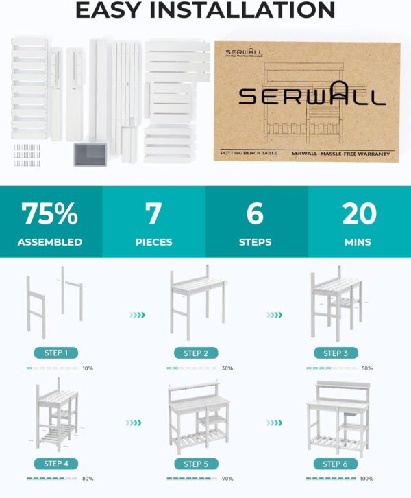 SERWALL Potting Table - Image 6