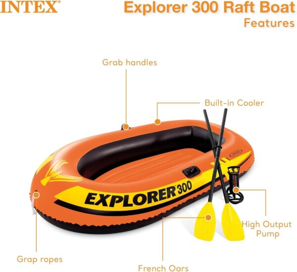 INTEX Explorer Inflatable Boat Series - Image 2