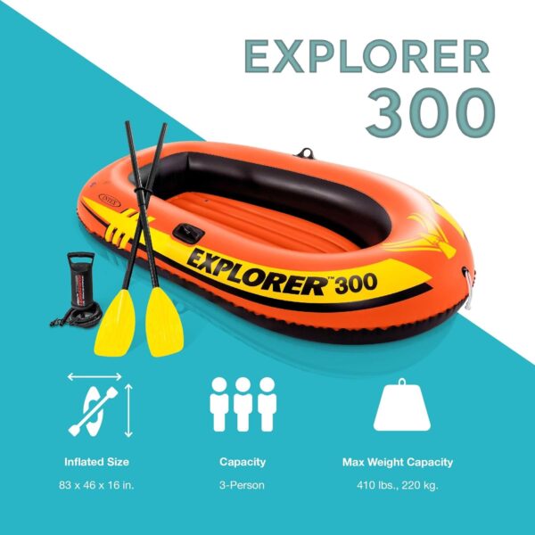 INTEX Explorer Inflatable Boat Series - Image 6