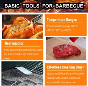Grilljoy 24PCS BBQ Grill Tools - Image 4