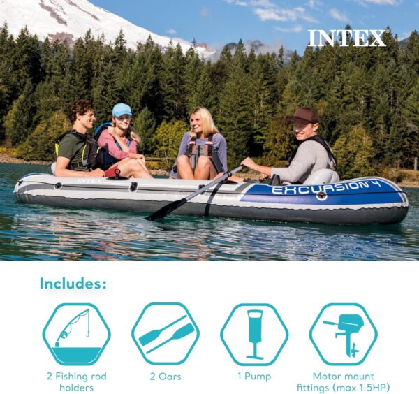 INTEX Excursion Inflatable Boat Series - Image 4