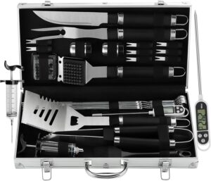 Grilljoy 24PCS BBQ Grill Tools