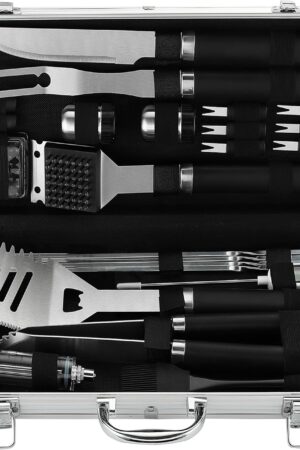 Grilljoy 24PCS BBQ Grill Tools