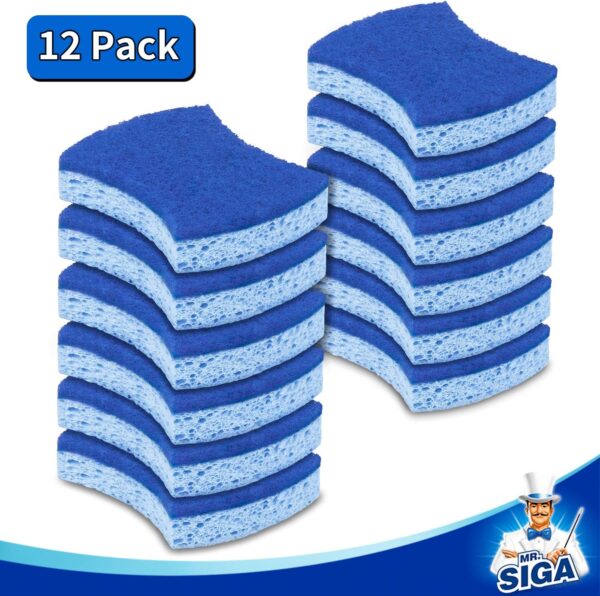 MR.SIGA Non-Scratch Cellulose Scrub Sponge - Image 6