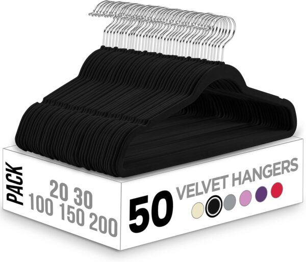 Utopia Home Velvet Hangers