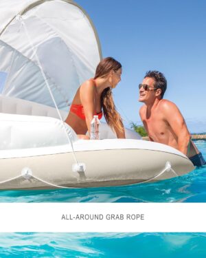 INTEX Canopy Island Inflatable Pool Float - Image 6