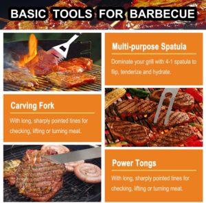 Grilljoy 24PCS BBQ Grill Tools - Image 5