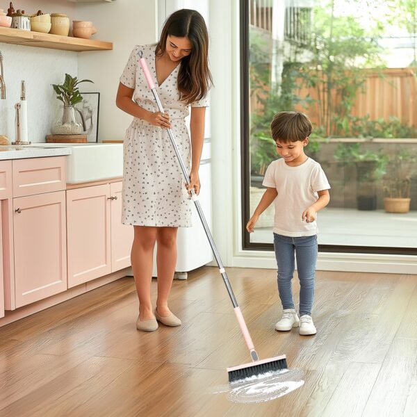 KZKR Floor Scrub Brush with Squeegee - Image 9