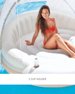 INTEX Canopy Island Inflatable Pool Float - Image 5
