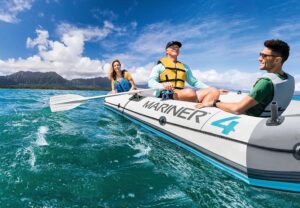 INTEX Mariner 4 Inflatable Boat Set - Image 5