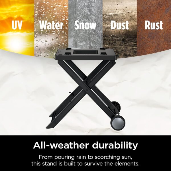 Ninja XSKSTAND Woodfire Collapsible Outdoor Grill Stand - Image 5