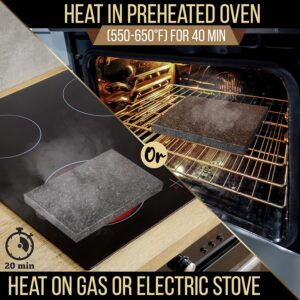 Nutrichef Cooking Stone Grill Set - Image 2