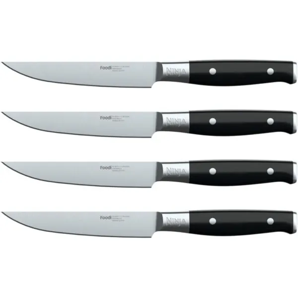 Ninja K32004 Foodi NeverDull System 4-Piece Steak Knife Set
