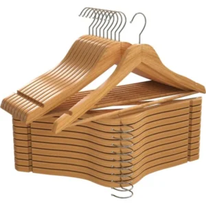 Utopia Home Premium Wooden Hangers