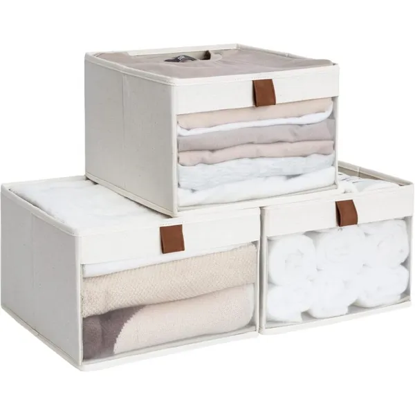 StorageWorks Closet Storage Bins