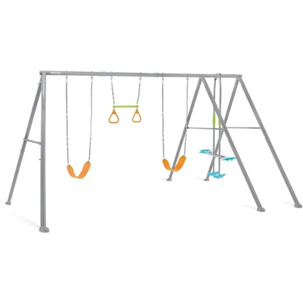 INTEX Heavy Duty Backyard Feature Swing Set
