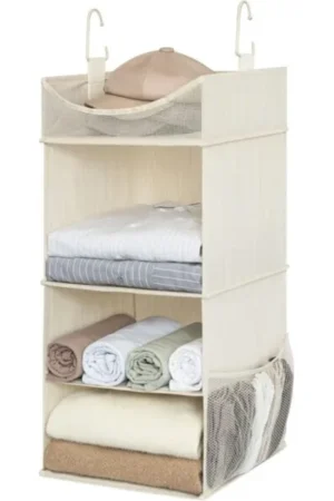 StorageWorks 3-Shelf Hanging Closet Organizer