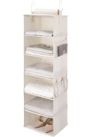 StorageWorks 6-Shelf Hanging Closet Organizer