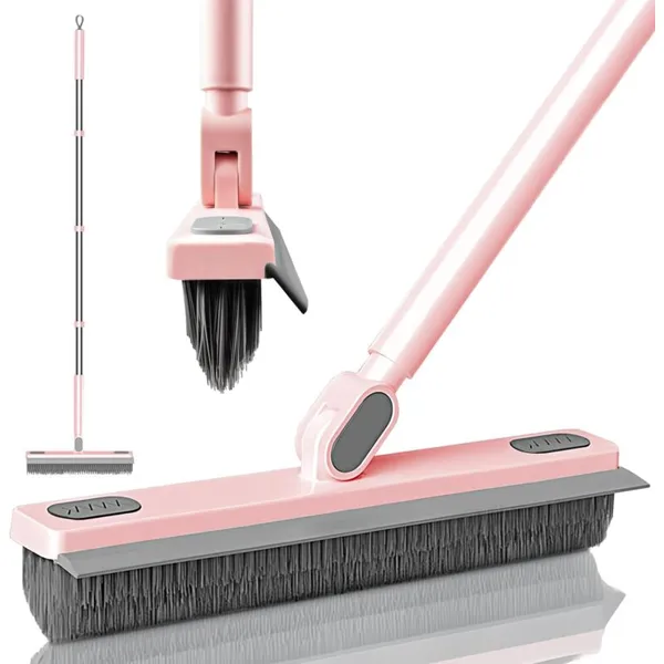 KZKR Floor Scrub Brush with Squeegee