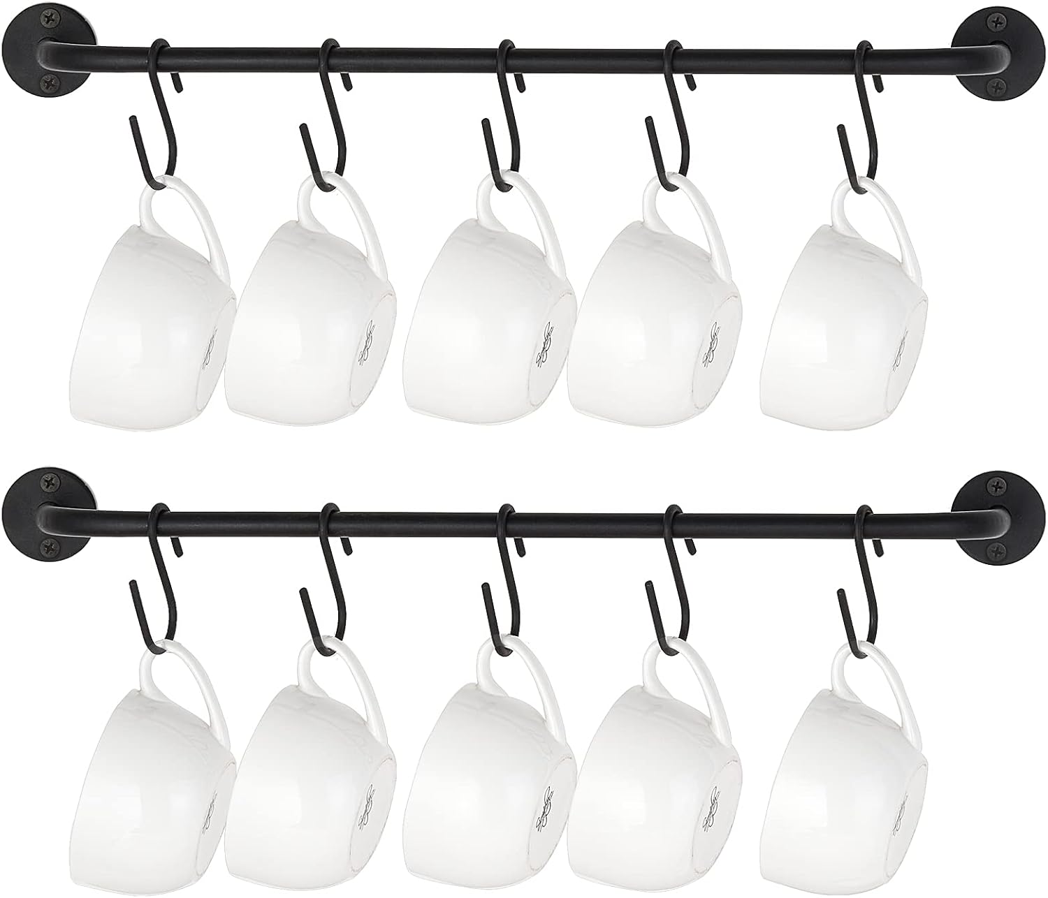 Mkono Mug Holder Wall Mounted Coffee Cup Rack