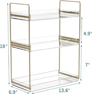 Bathroom Countertop Organizer, - Image 2