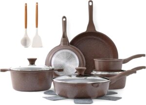 SENSARTE Nonstick Cookware Set