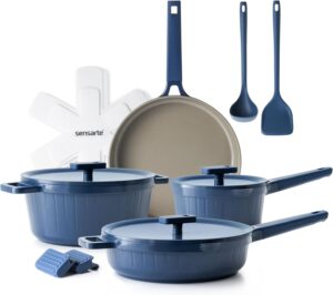 SENSARTE Ceramic Cookware Set