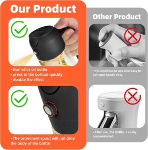 TrendPlain 16oz/470ml Olive Oil Sprayer - Image 4