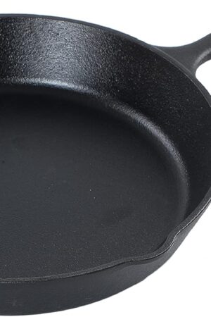 Commercial CHEF Cast Iron Skillet Pan (12" Skillet)