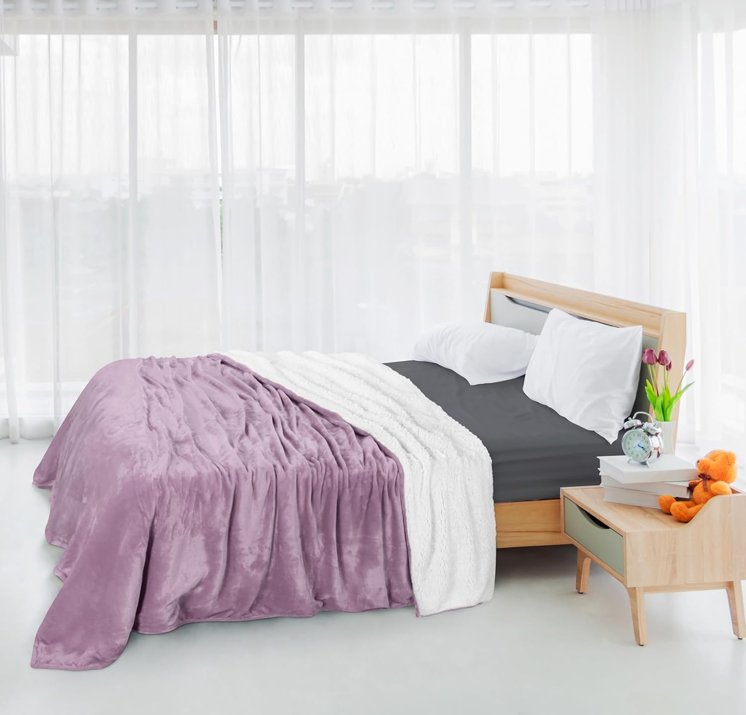 Utopia Bedding Sherpa Blanket