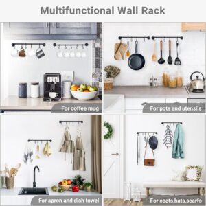 Mkono Mug Holder Wall Mounted Coffee Cup Rack - Image 6