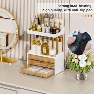 3 Drawers 2 Tier Makeup Organizer - - Image 4