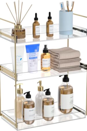 Bathroom Countertop Organizer,