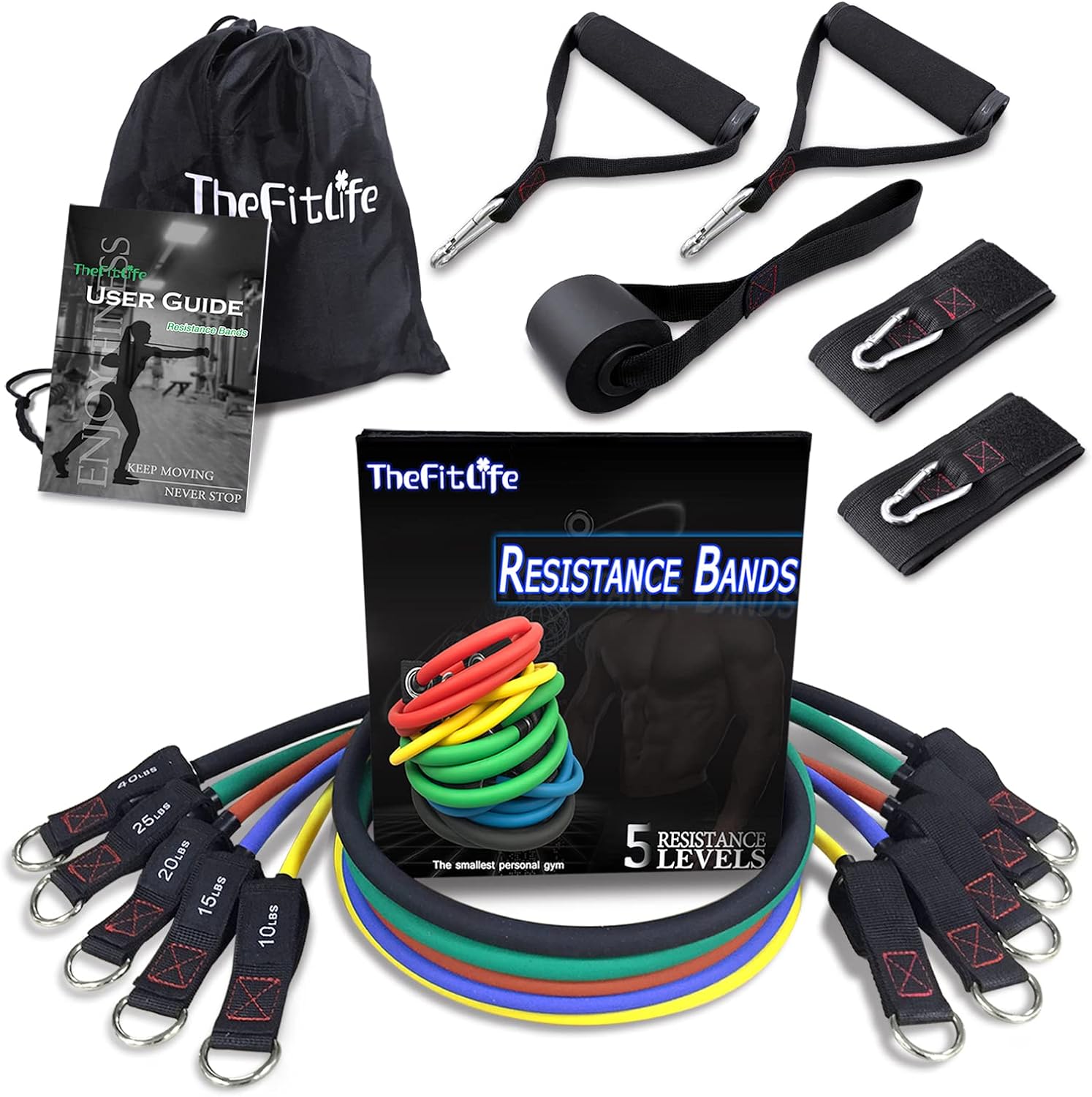 TheFitLife Resistance Bands with Handles