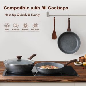 SENSARTE Nonstick Frying Pan Skillets, - Image 2