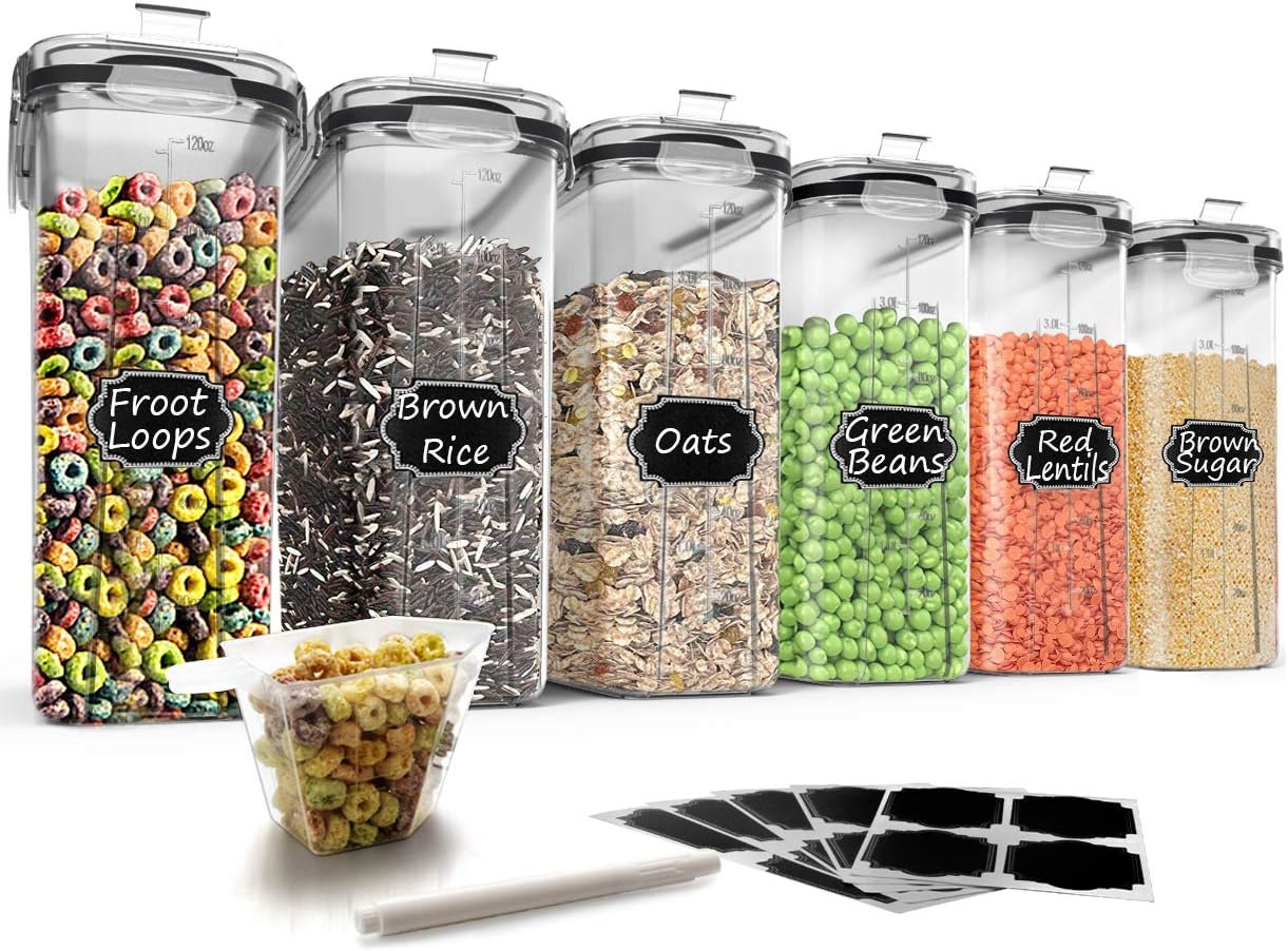 Wildone Cereal Storage Containers Set,