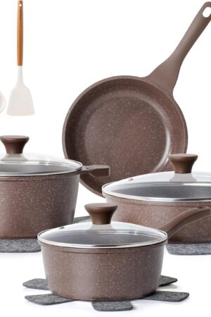 SENSARTE Nonstick Cookware Set