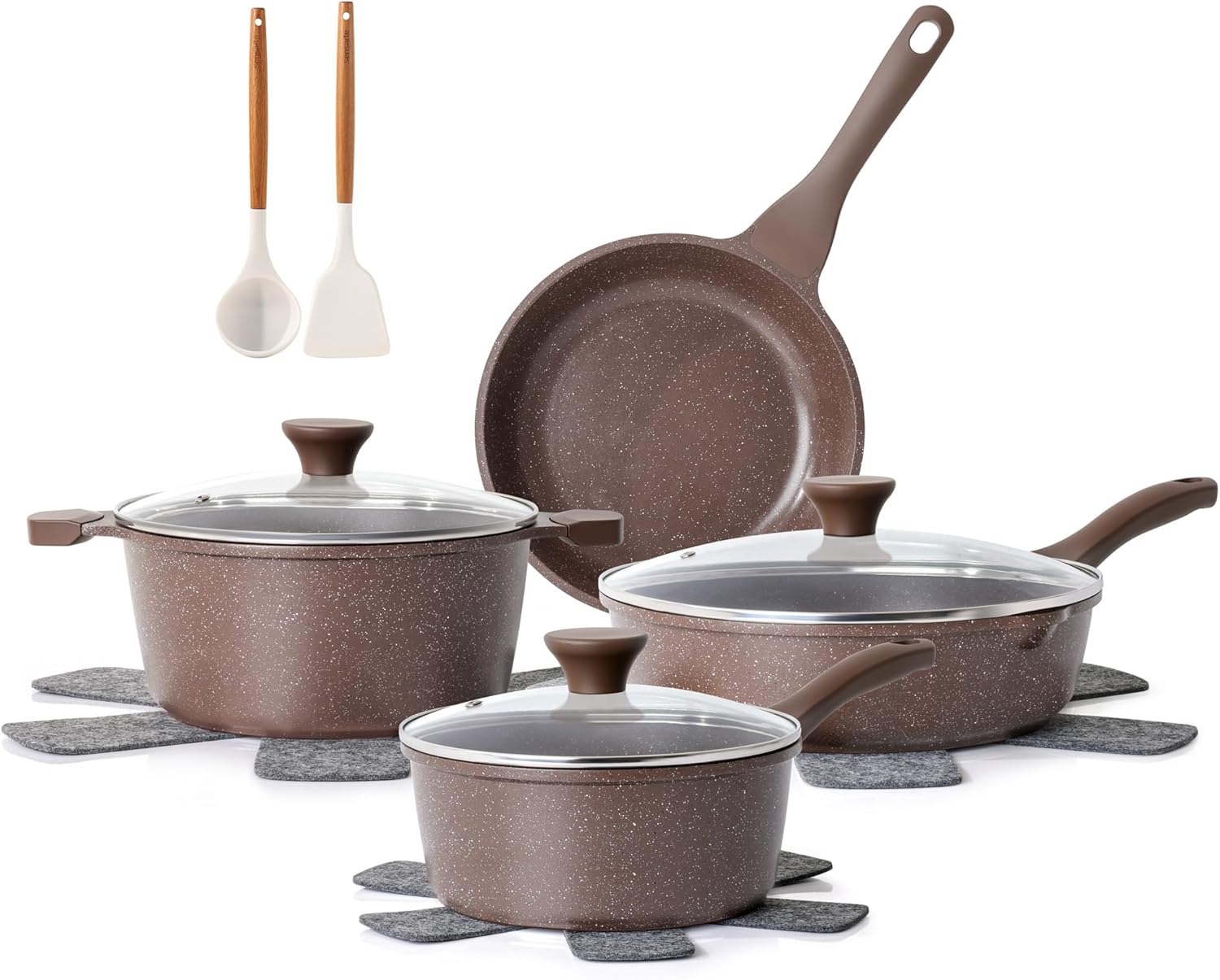 SENSARTE Nonstick Cookware Set