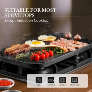 SENSARTE Nonstick Griddle Grill Pan, - Image 2