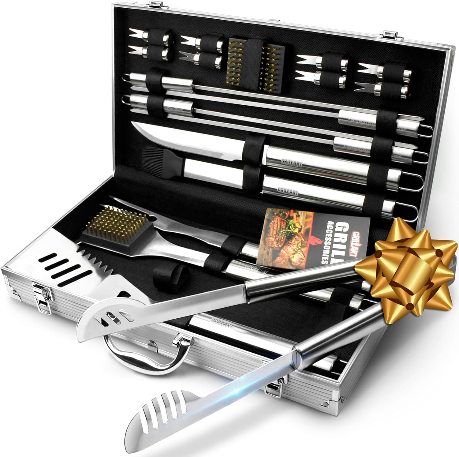 GRILLART BBQ Grill Utensil Tools Set