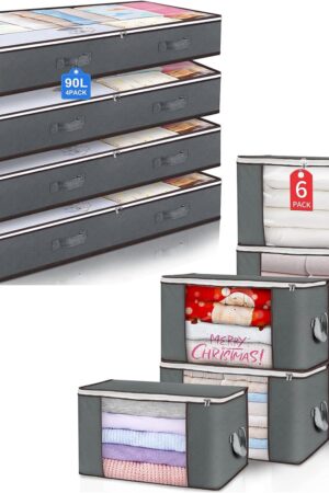 6 Pack + 4 Pack Storage Bags