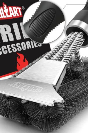 GRILLART Grill Brush and Scraper